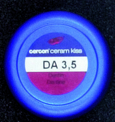 Cercon ceram Kiss Дентин DA3,5, 20 г.