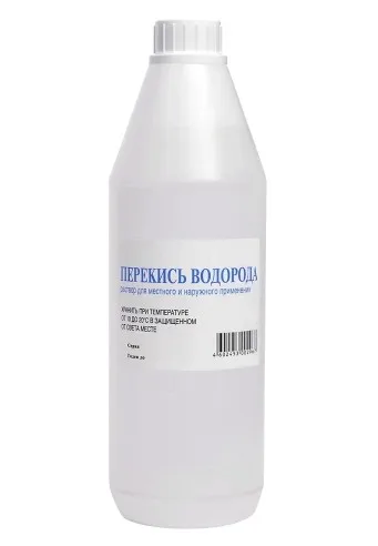 Перекись водорода 6% 1 л