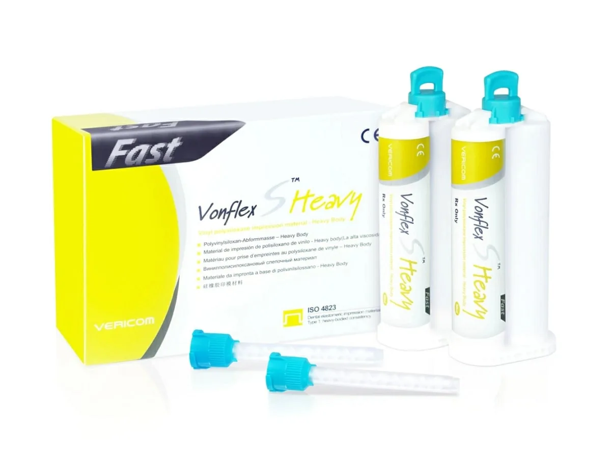 Vonflex S Heavy Fast, материал для регистрации прикуса - (2 x 50 мл)
