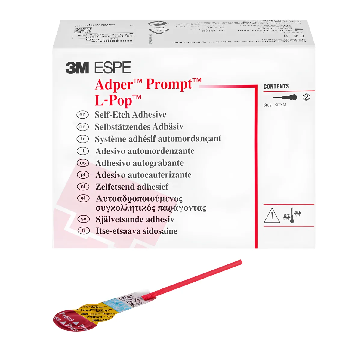 Adper Prompt L-Pop Giant 1 блистер (0.12 мл) - самопротравливающий адгезив (41925)