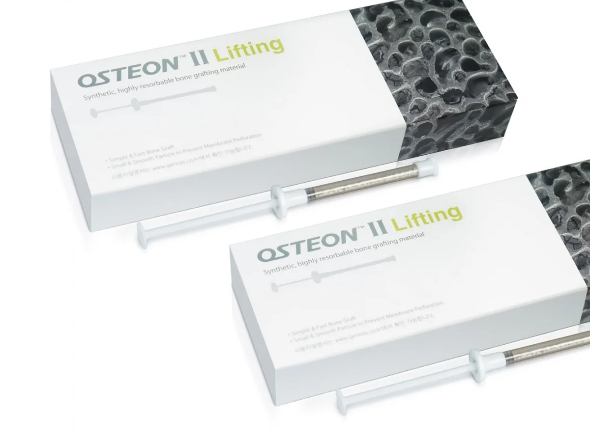 Костнозмащающий материал Osteon 2, мелкая крошка 0.25 см/куб, в шприце Lifting, Genoss (Ю.Корея). DT7G0510025LS