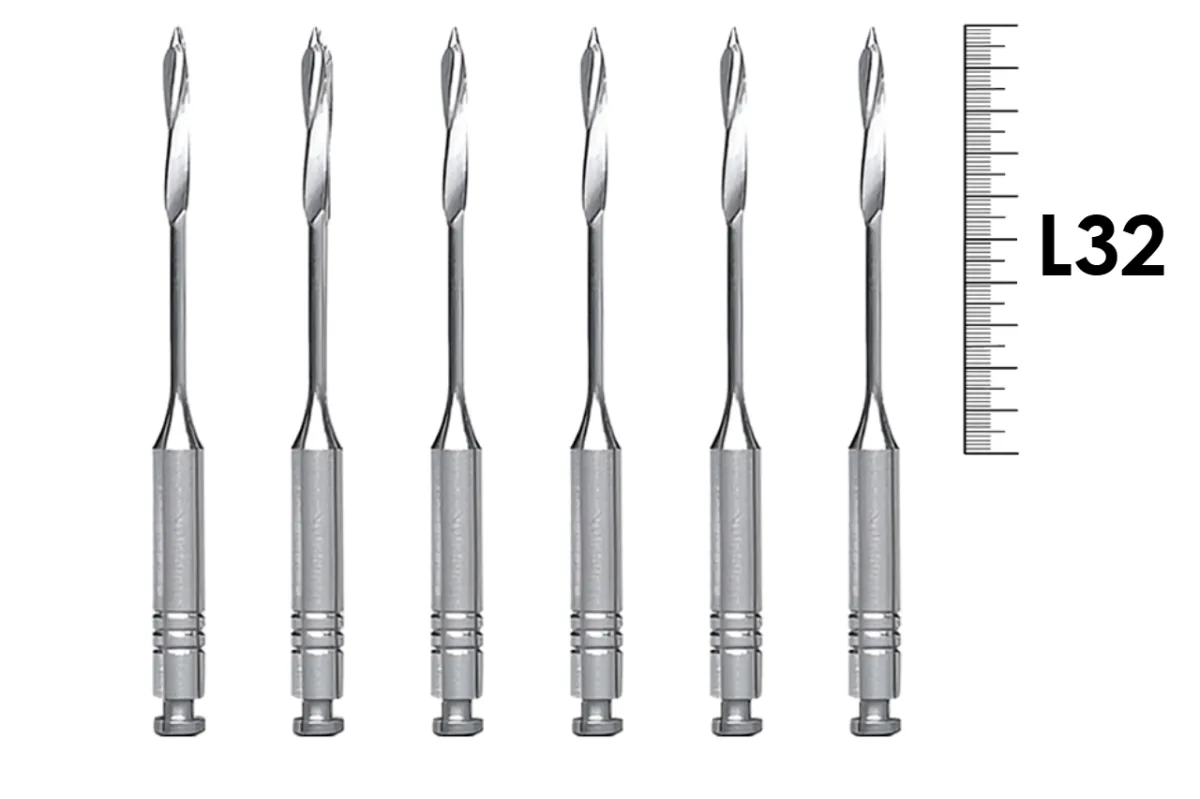 Largo RA 32мм №3 (6 шт), Dentsply Sirona - расширители прямых корневых каналов
