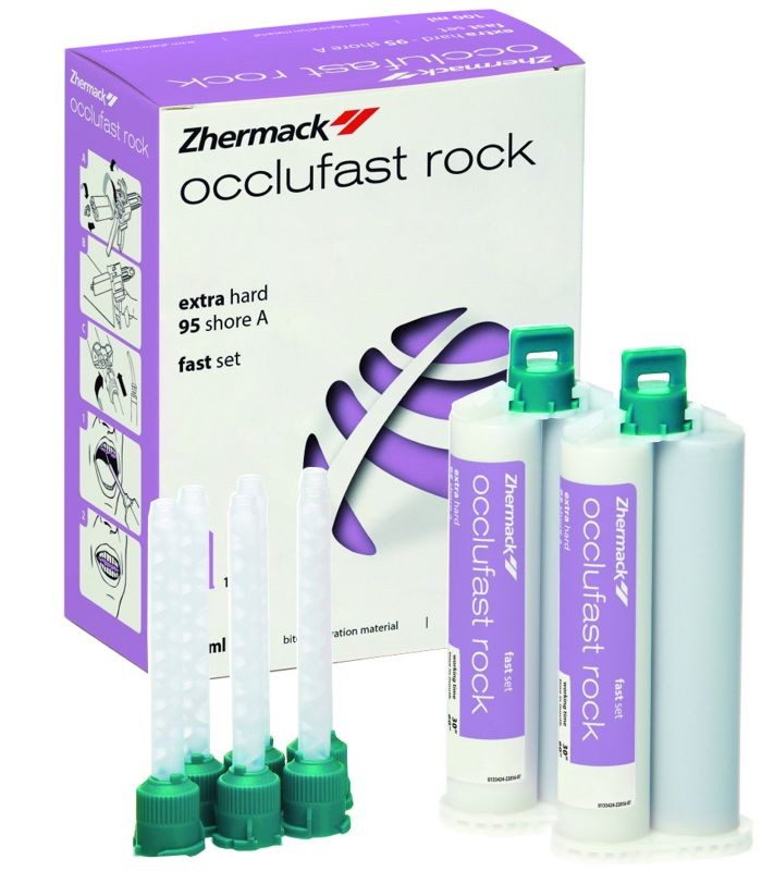 Occlufast Rock, А-силикон - (2 x 50мл.)