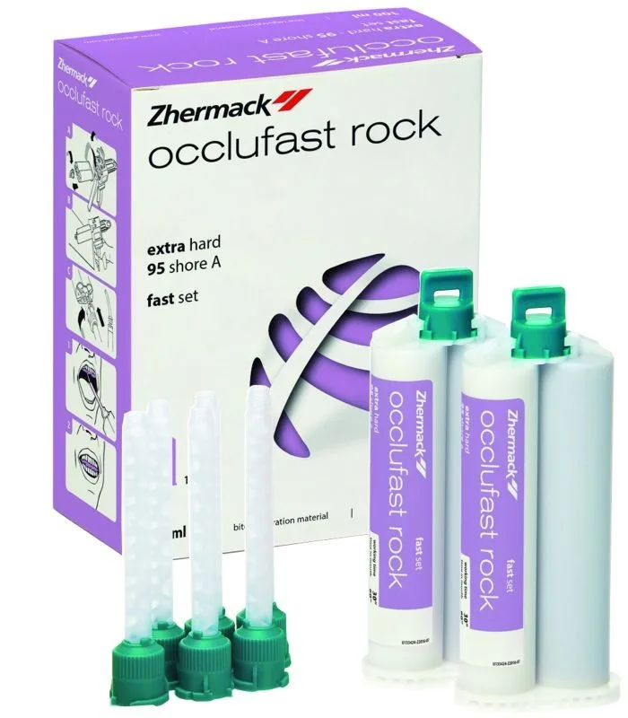 Occlufast Rock, А-силикон - (2 x 50мл.)