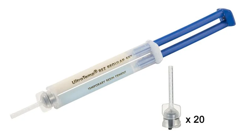 UltraTemp REZ Fast Set Kit (1 x 5 мл + 20 насадок Mixing Tip)