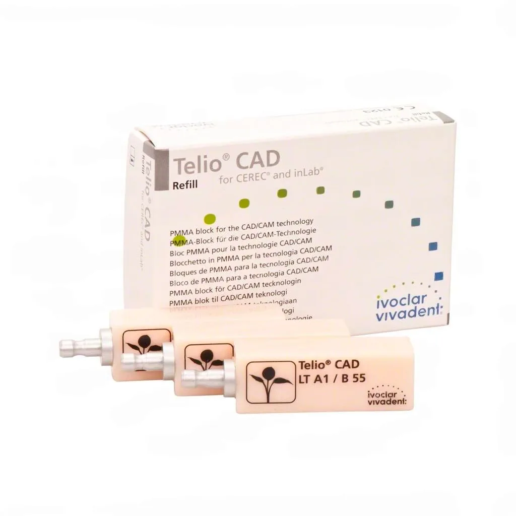 Блоки Telio CAD CEREC/inLab LT A1 B55/ 3 шт
