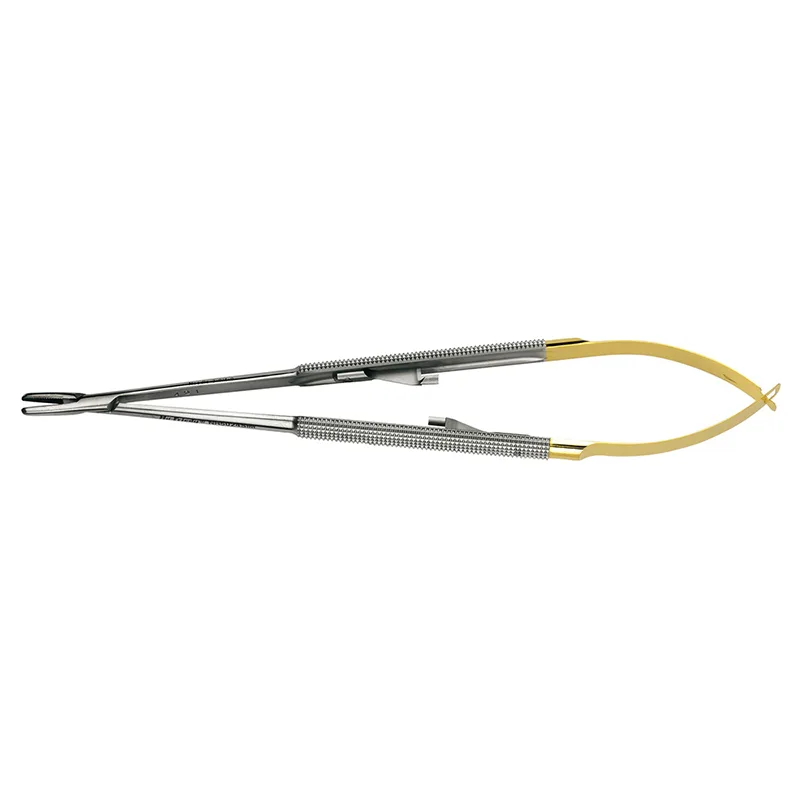 Иглодержатель Castroviejo Perma Sharp 18 см 7(от 3. 6-0), круглые (NH5024SIM)