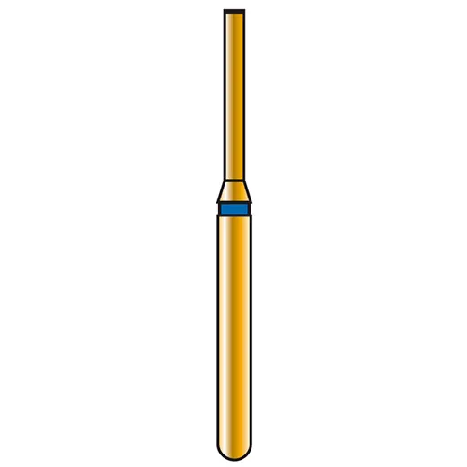 Бор C207 Цилиндр с режущим торцом - диаметр 010, тип FG/ISO 314 (5 шт.), Diatech