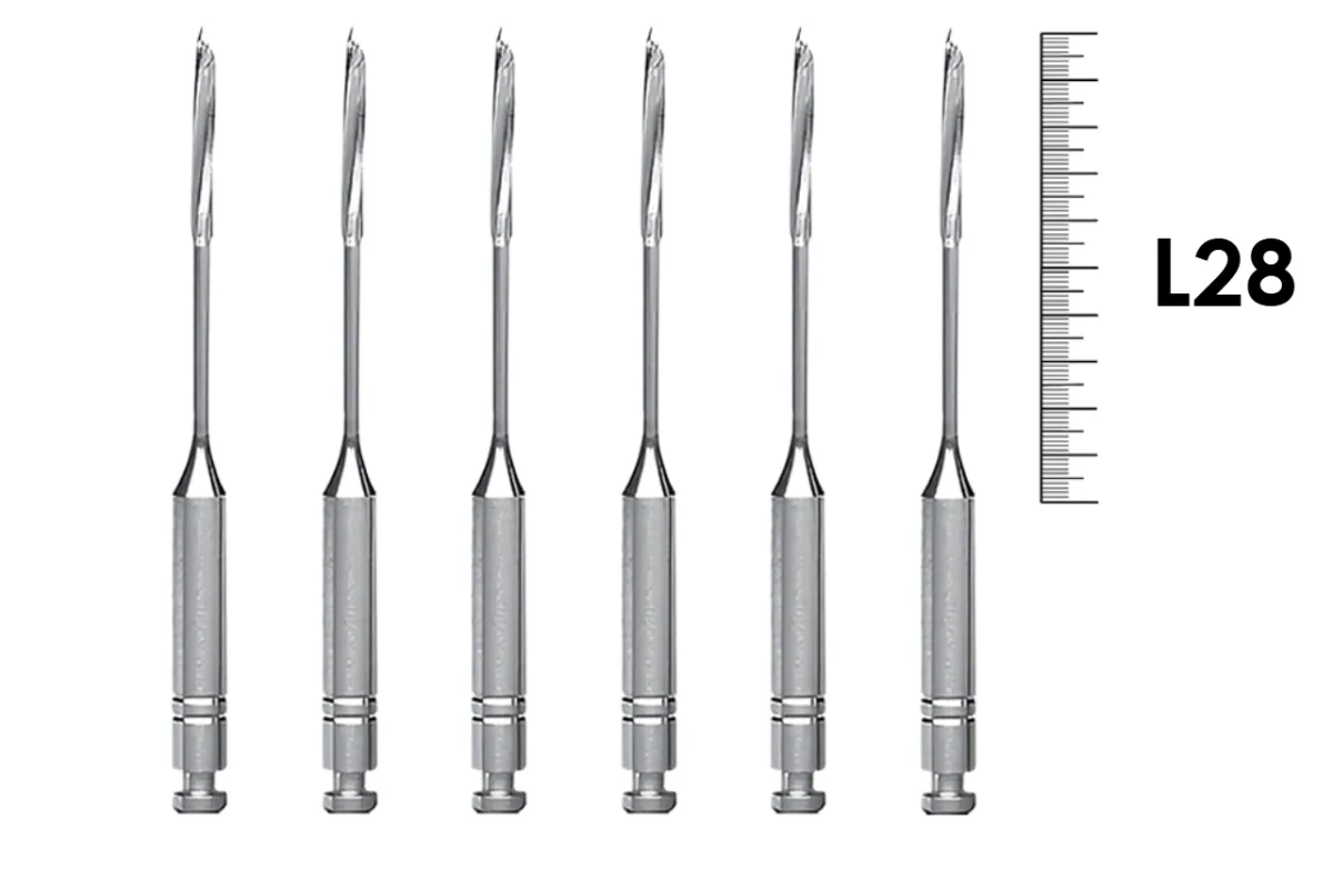Largo RA 28мм №2 (6 шт), Dentsply Sirona - расширители прямых корневых каналов