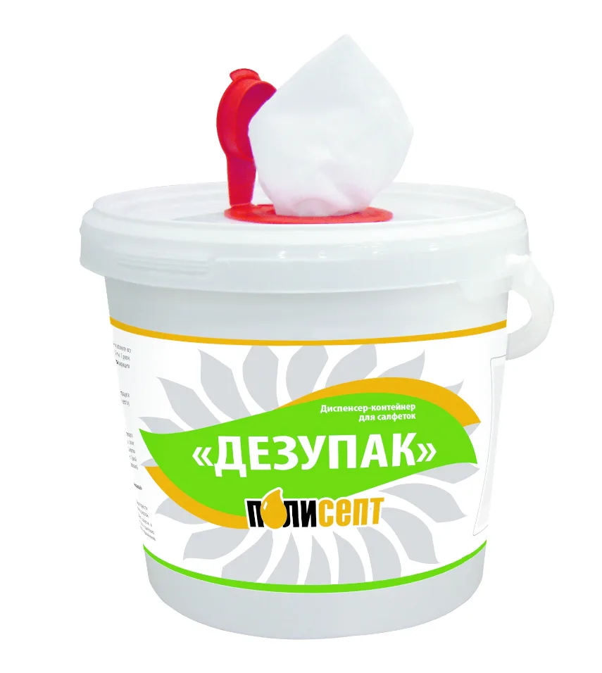 Салфетки в диспенсере Дезупак (100 шт)