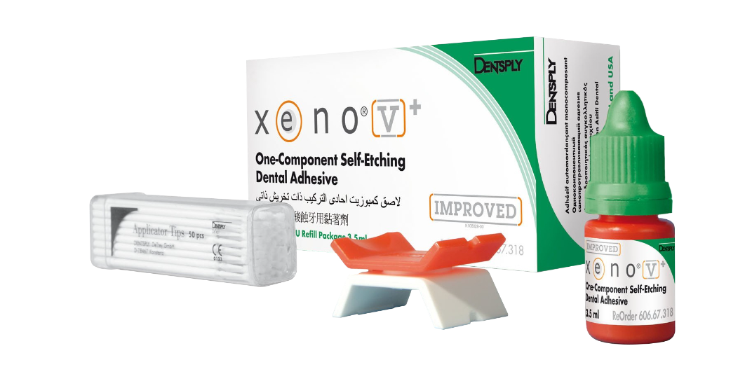 Xeno V+ 3.5 г - однокомпонентный самопротравливающий адгезив (полимериз. за 10 сек, приятный запах)