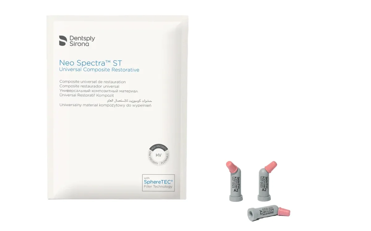 Neo Spectra ST HV, цвет A4 (капсулы 16 x 0,25 г), Dentsply Sirona - композит