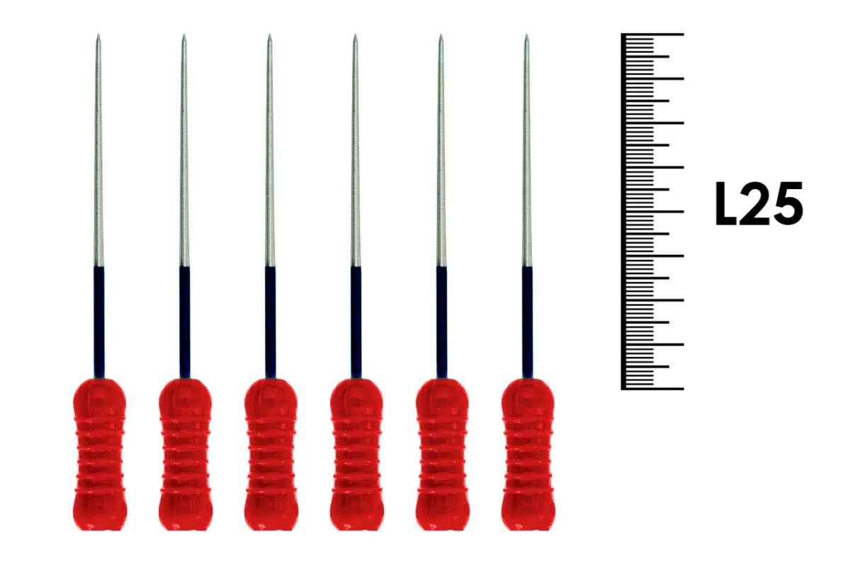 Spreaders Poldent 25мм ISO 25 (6 шт) - спредеры NITI