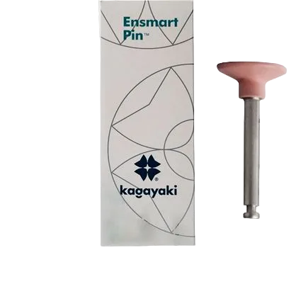 Полиры силиконовые Ensmart Pin Диск (роз. мяг.), 10шт. на пласт.ножке, (ENP 32-2), Kagayaki