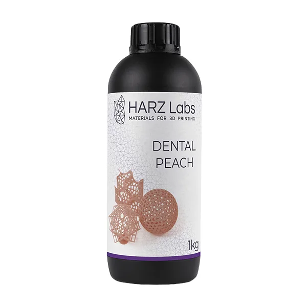 Материал для 3D печати Dental Peach, персиковый 1 кг
