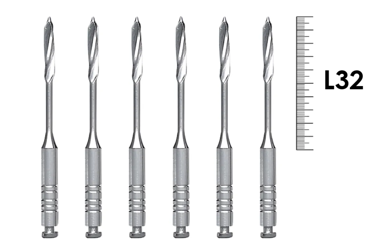 Gates RA 32мм №5 (6 шт), Dentsply Sirona - дрильборы, расширитель устьев корневых каналов, машинный