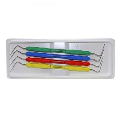 Plugger Heat Carrier Assortment №1-4 (4 шт), Dentsply Sirona - уплотнитель для термальной конденсации гуттаперчи, двусторонний, ассорти