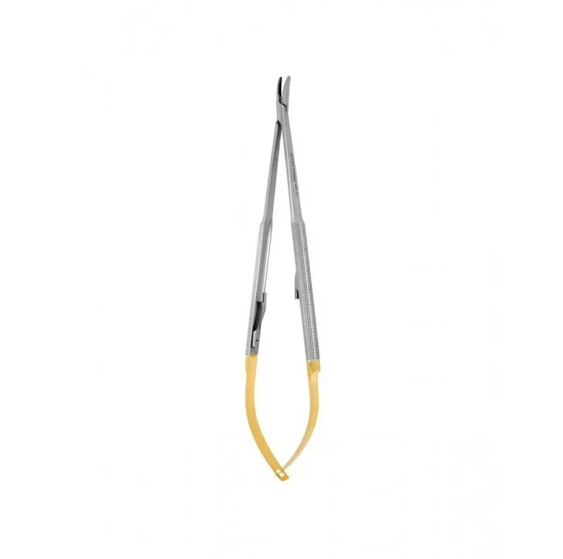 Иглодержатель castroviejo perma sharp 18 см 7(от 5-0 до 9-0) изогнутый, NH5024RC