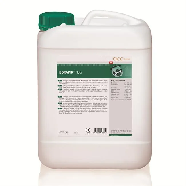 Концентрат для дезинфекции больших поверхностей Oroclean Isorapid Floor 5л