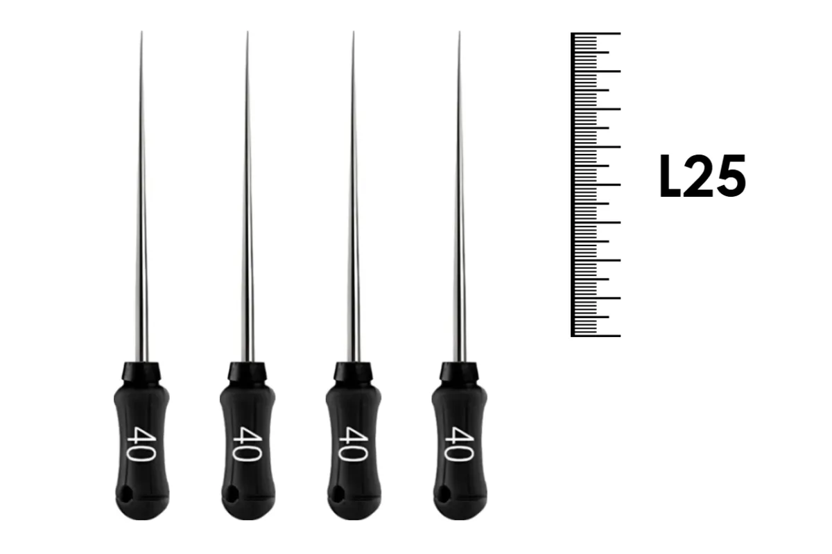 Spreaders 25мм №40 (4 шт), Dentsply Sirona - уплотнители гуттаперчи для латеральной конденсации