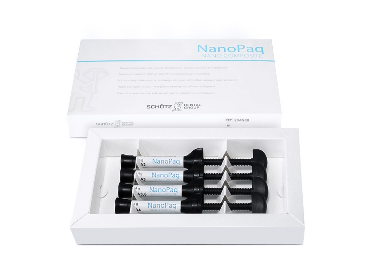 Набор Nano Paq Set - светоотверждаемый композит, Schutz