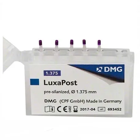 LuxaPost Refill, d 1,375 мм (5 шт.), DMG - штифты стекловолоконные