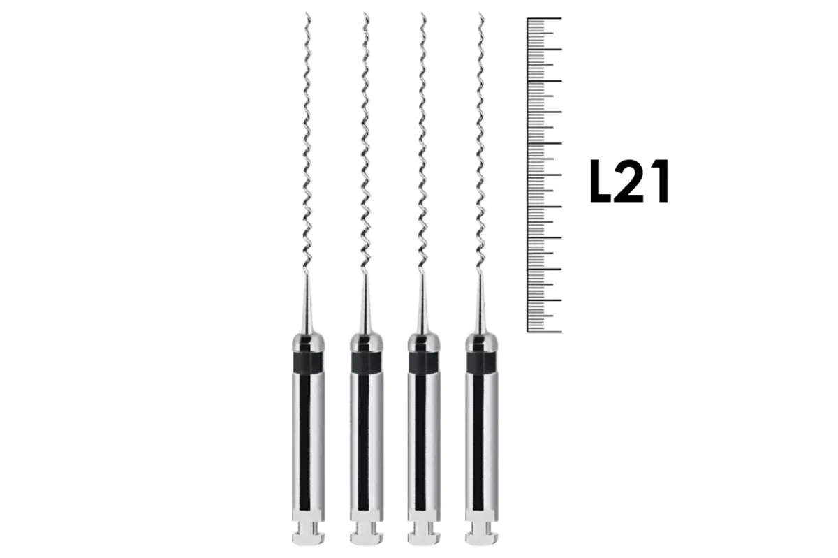 Root Fillers L / Рут Филлеры L 21мм №40, VDW - эндодонтические каналонаполнители, машинные