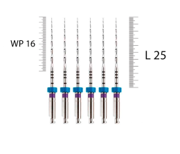Mtwo 25мм, 04, N10 (6 шт), VDW - тейпер, WP 16