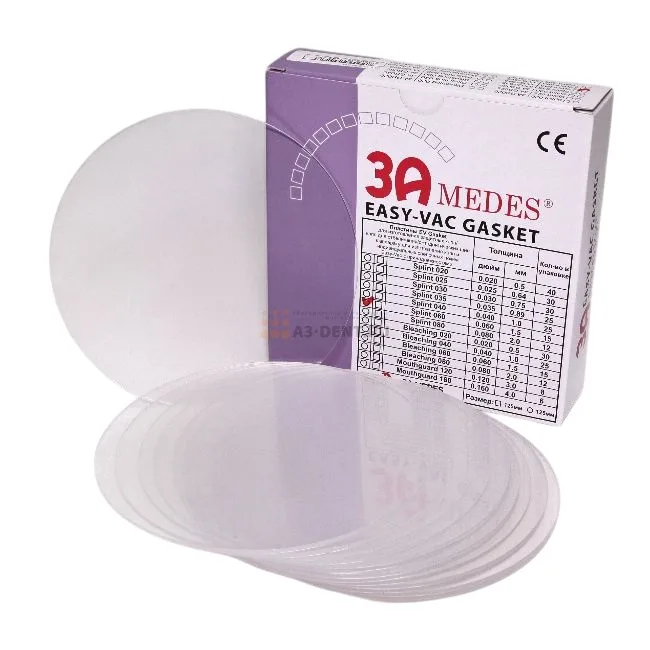 Пластины EV Gasket для изготовления ортодонтических шин, круглые, Splint 060 (125*1,5мм) 15шт.
