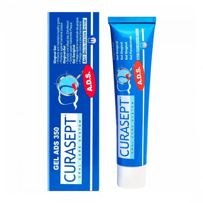 Гель для десен Curasept ADS 350, хлоргексидин 0,5% - (1 x 30мл.)