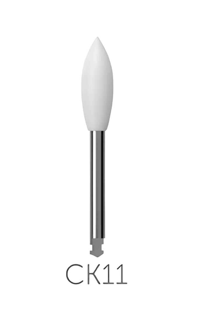 Головки эластичные стоматологические Siliflex пламя  СК11 (10шт)