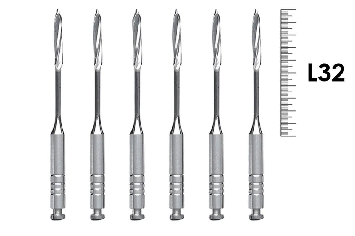 Largo RA 32мм №4 (6 шт), Dentsply Sirona - расширители прямых корневых каналов