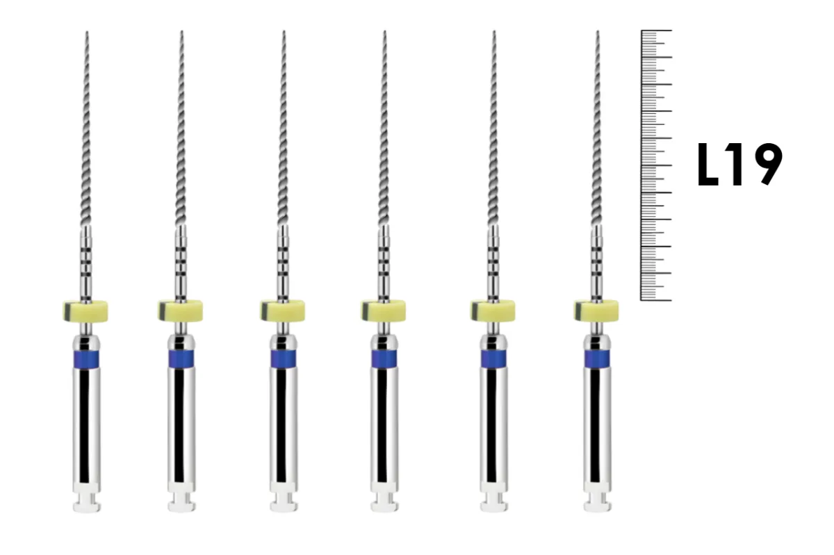 ProFile O.S. 19мм №4 (6 шт), Dentsply Sirona - машинные файлы, каналорасширители, никель-титан