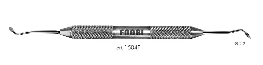 Инструмент 1504F, ручка d 10 мм, Fabri - для моделирования