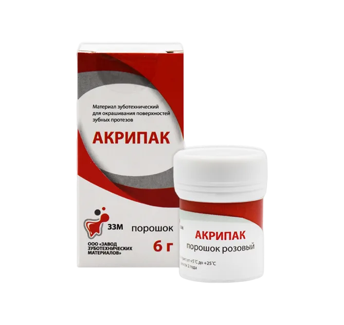 Акрипак порошок, розовый (6 г)