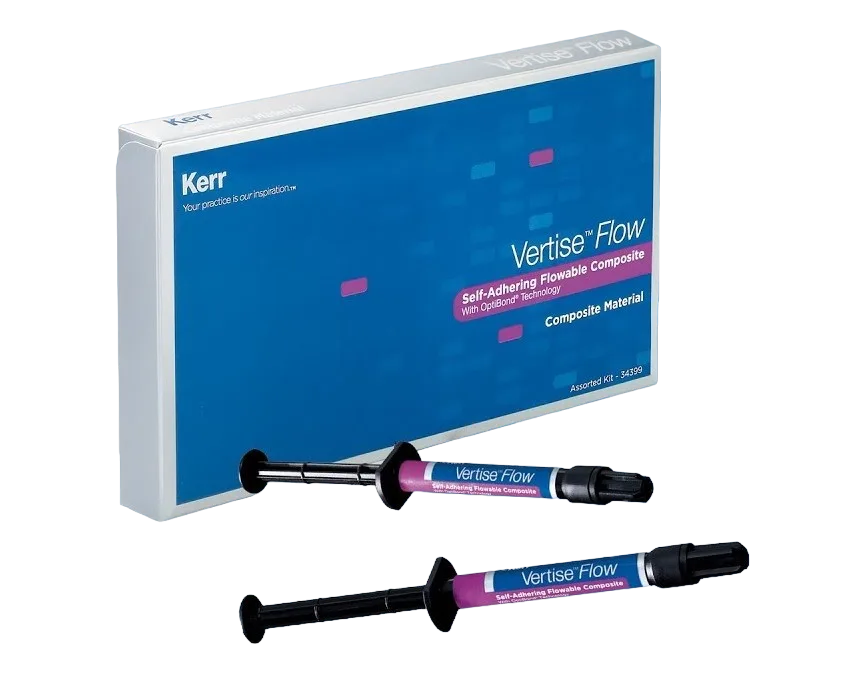 Vertise Flow UO, самопротравливающий жидкий композит, шприц (2 х 2 г.), Kerr