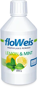 Floweis, лимон-мята (300 г), EMS - порошок для Air-Flow