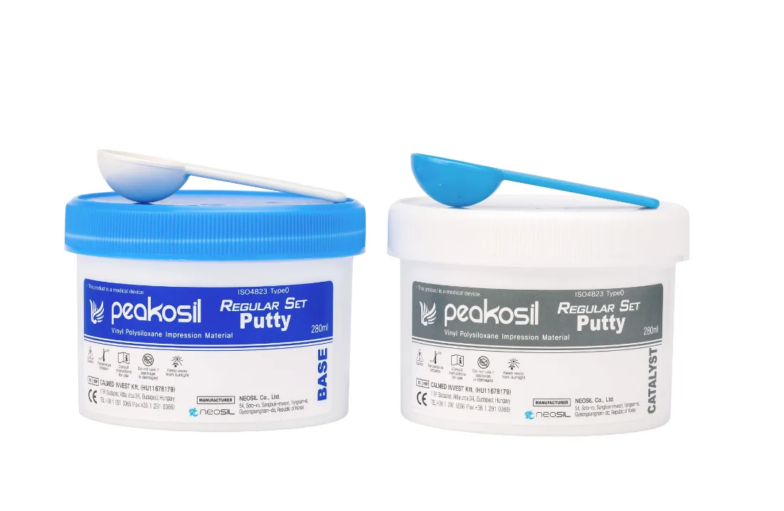 Peakosil Putty Regular Set, А-силикон - (2 х 280мл.)