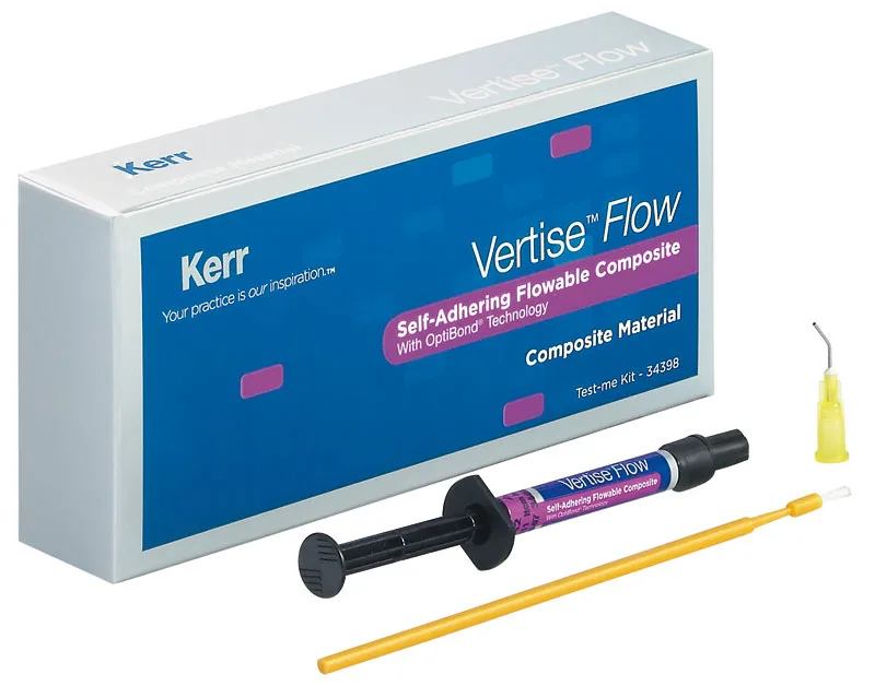 Vertise Flow A1, самопротравливающий жидкий композит, шприц (2 х 2 г.), Kerr