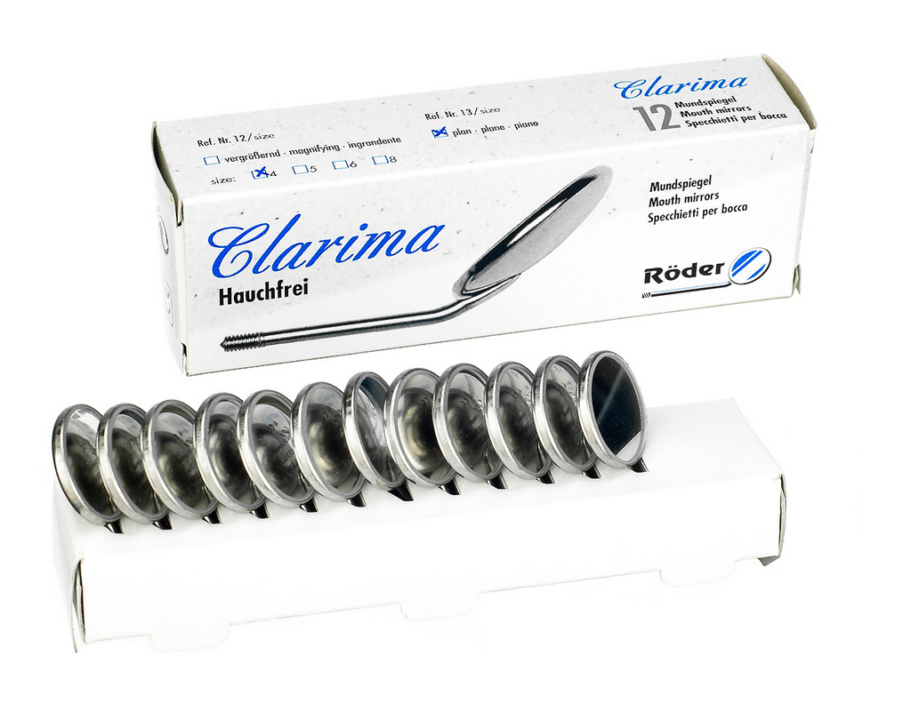 Зеркало Clarima плоское, незапотевающее, размер 4/22мм (P42212-CLA)