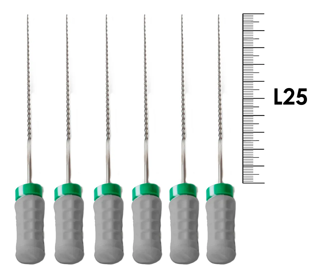 K-Reamer M-Access 25мм №08 (6 шт), Dentsply Sirona - ручные файлы, каналорасширители
