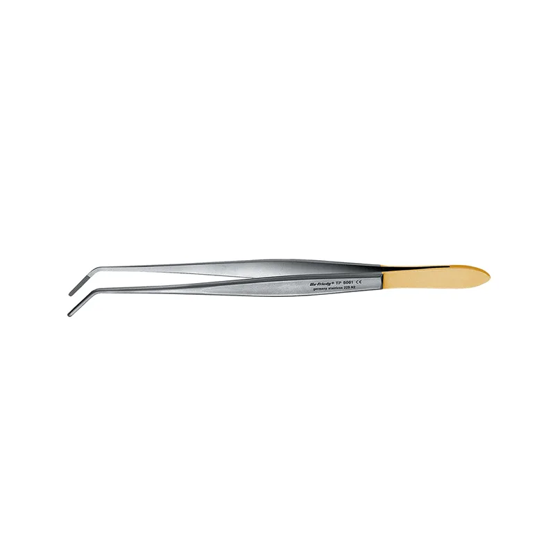 Пинцет тканевый CUSHING изогнутый (18 cм/7) PERMA-SHARP (TP5061)