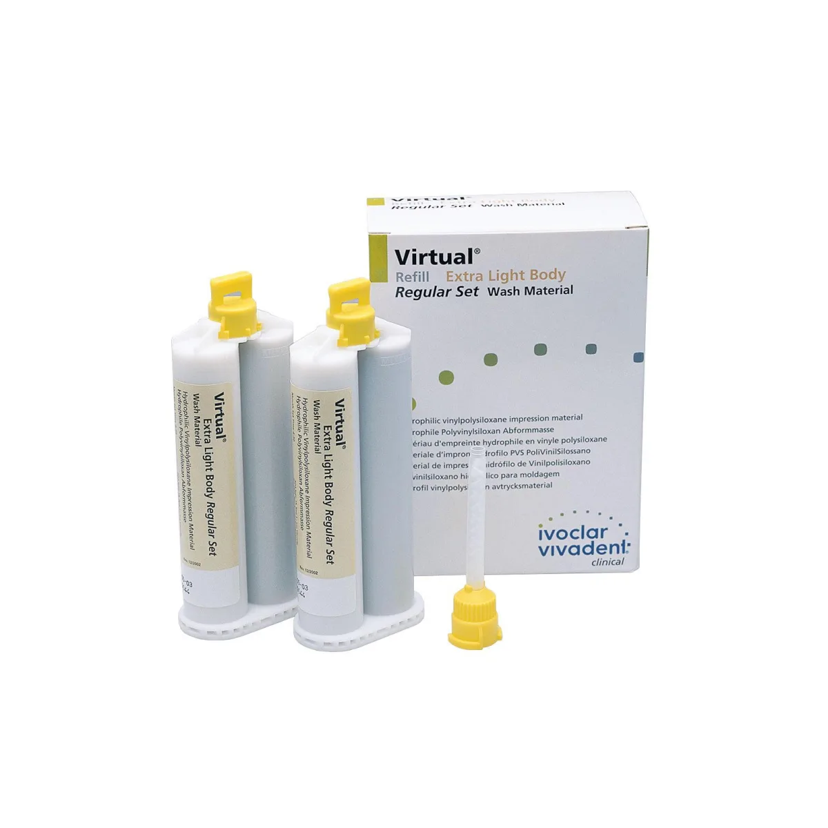Virtual Extra Light Body Fast (2 x 50 мл), Ivoclar - материал оттискный