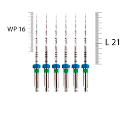 Mtwo 21мм, 04, N35 (6 шт), VDW - тейпер, WP 16