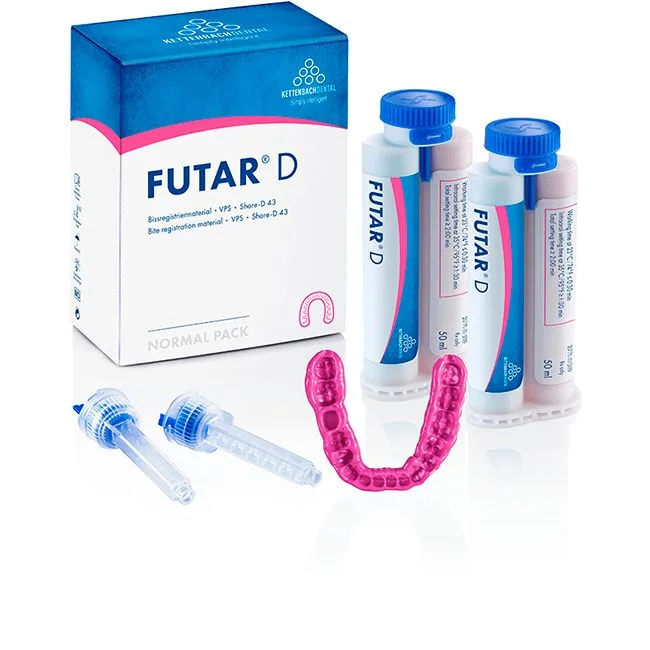 Futar D (2 x 50 мл), Kettenbach - материал для регистрации прикуса