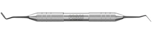 Гладилка-пакер 1329F, ручка d 10 мм, Fabri - малая, двусторонняя
