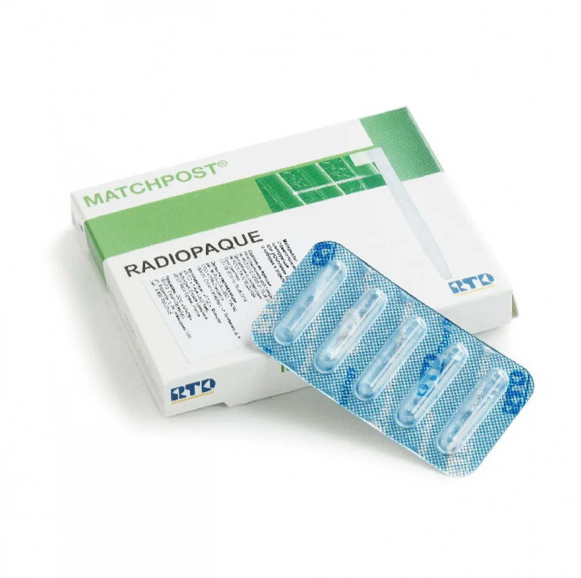 Matchpost №2, d 1,2 мм, длина 17 мм (10 шт.), RTD - штифты стекловолоконные цилиндрические