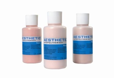 Aesthetic Autopolymerisat Polymer (100г), цвет 55 - баз.пластмасса холодной полимеризации, порошок