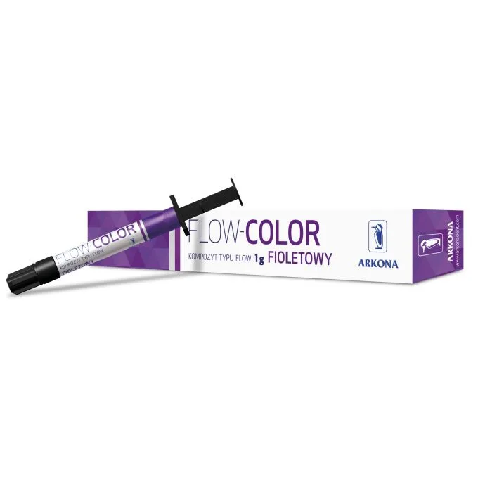 Flow Color, фиолетовый (шприц 1 г), Arkona - композит цветной
