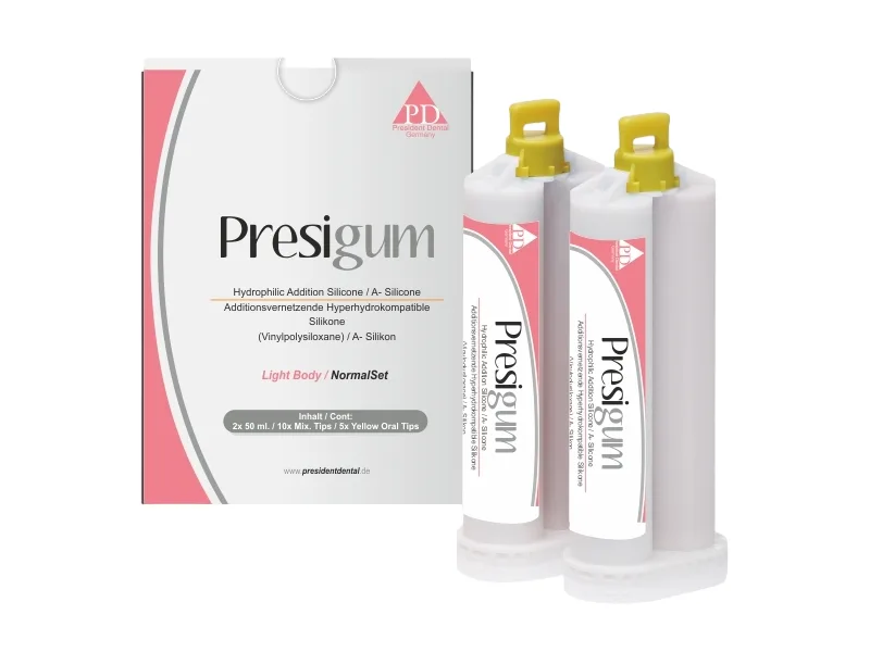 Presigum Normal Set, оттискной материал, набор - (2 х 250мл.)